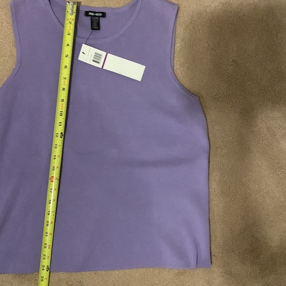 NWT Spring & Mercer Violet Sweater Tank in XXL - Picture 5 of 7